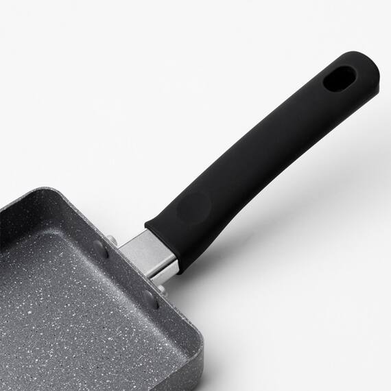 ガス火軽量 マーブルコート玉子焼(13×18cm KY094) 6枚目画像