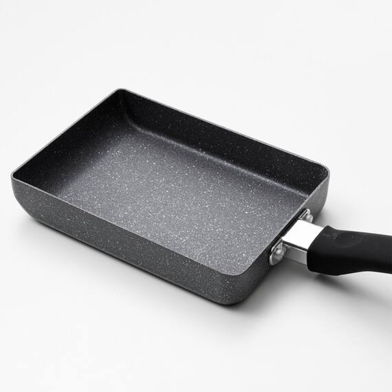 ガス火軽量 マーブルコート玉子焼(13×18cm KY094) 8枚目画像