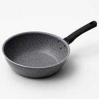 IH軽量 マーブルコート炒め鍋(24cm KY095)