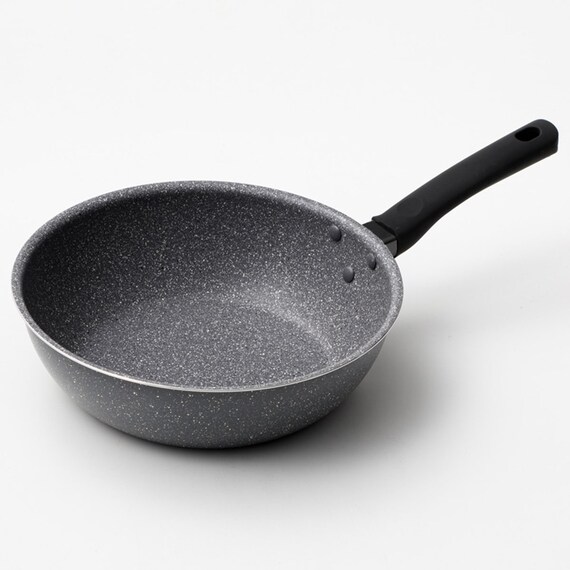 IH軽量 マーブルコート炒め鍋(24cm KY095) 1枚目画像