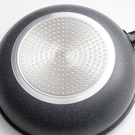 IH軽量 マーブルコート炒め鍋(24cm KY095) 7枚目画像