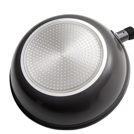 IH・ガス火 軽量スピンコート 炒め鍋(28cm KY099) 11枚目画像