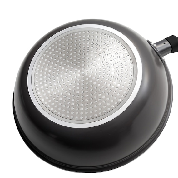 IH・ガス火 軽量スピンコート 炒め鍋(28cm KY099) 11枚目画像