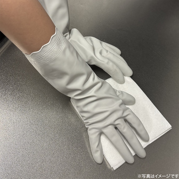 ビニール手袋 中厚手(M) 2枚目画像