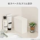 抗菌蓋つき ダストボックス(JC 1.1L ホワイト) 3枚目画像