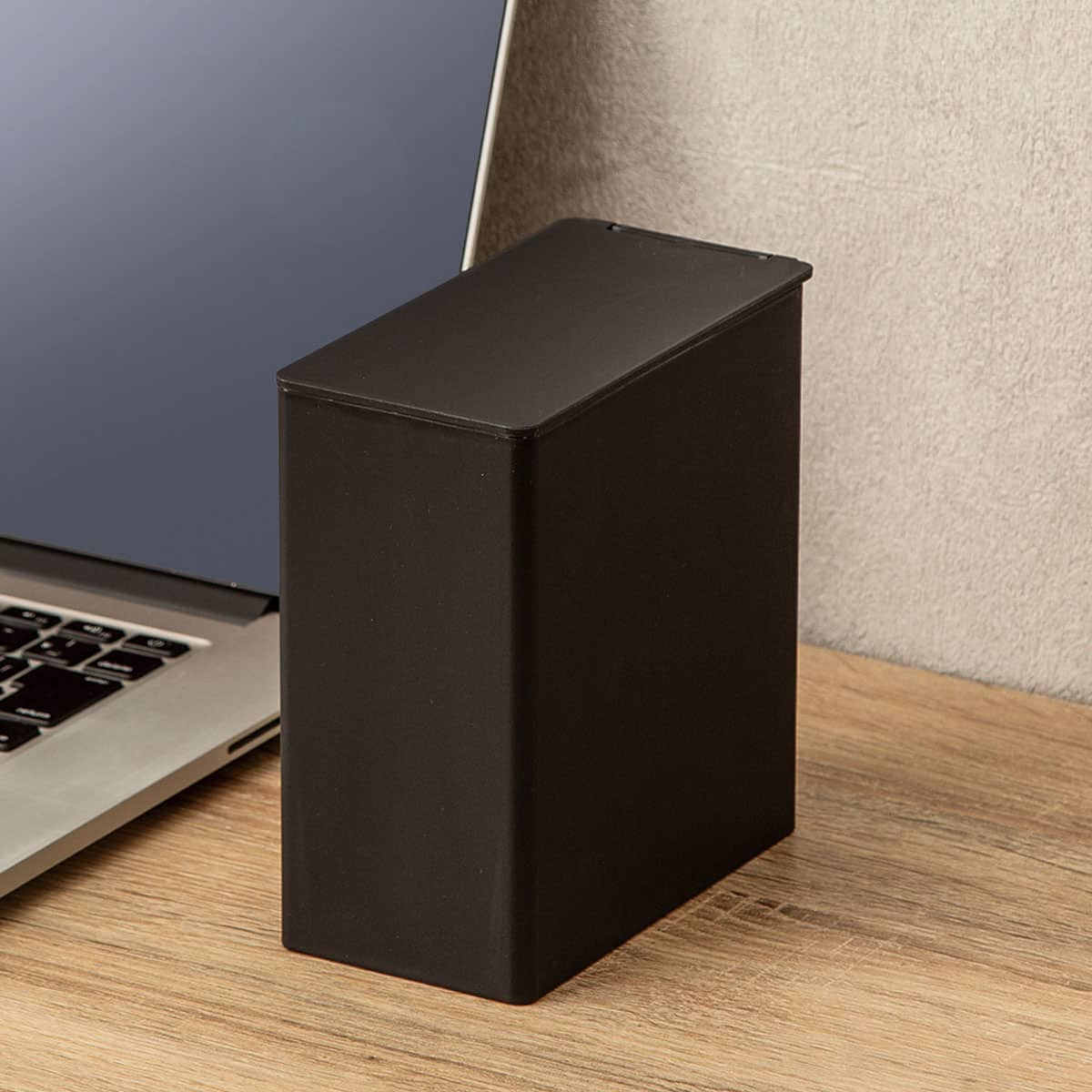 抗菌蓋つきダストボックス(JC 1.1L ブラック) | ニトリネット【公式