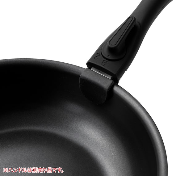 【取っ手がとれる】IHスピンコート 深型フライパン24cm(TORERU3) トレル つるつるコーティング 21枚目画像