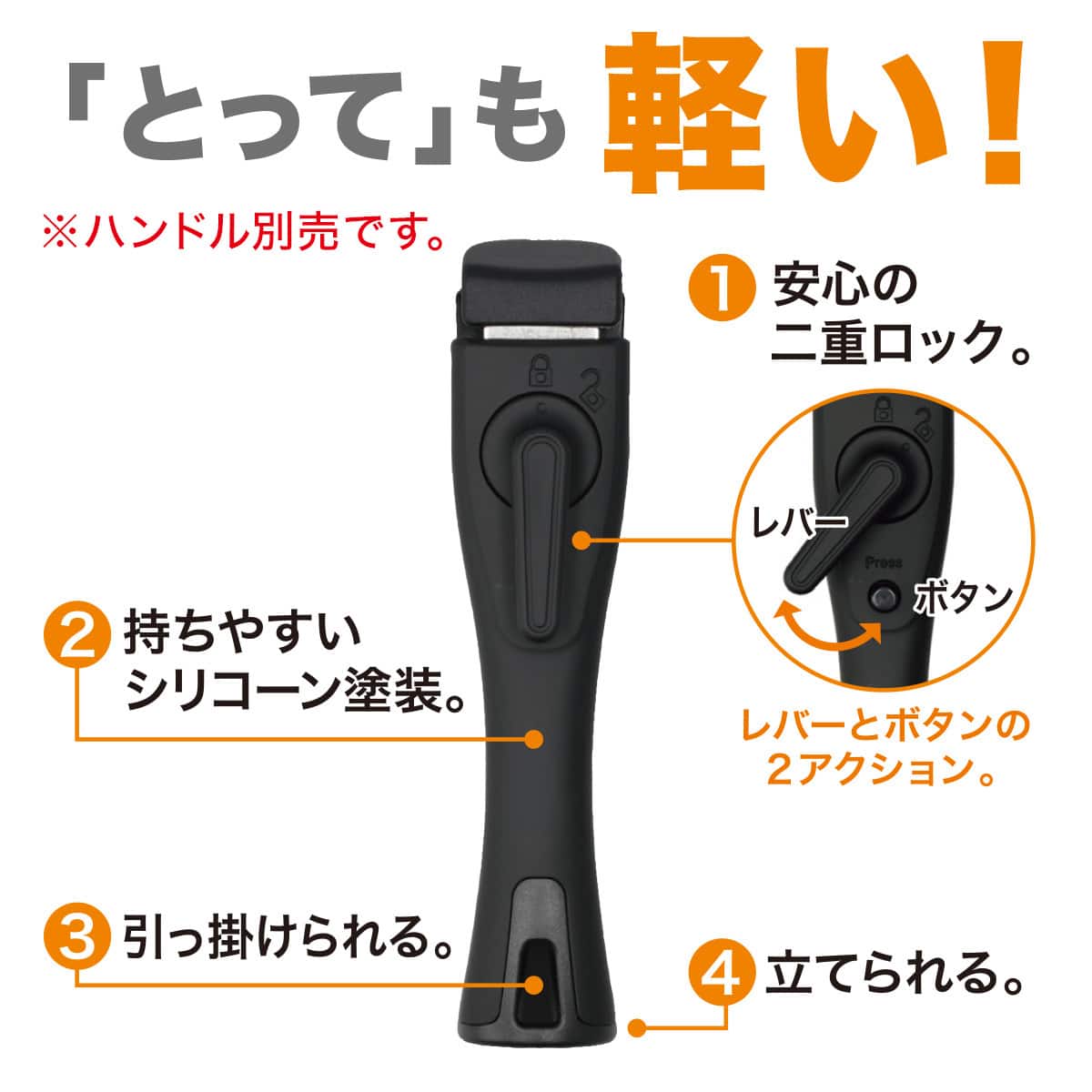 プライズ家電おまとめ② 取っ手がとれる】IHスピンコート 深型フライパン26cm(TORERU3) トレル
