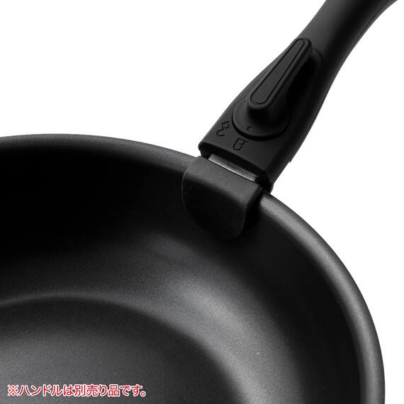 【取っ手がとれる】IHスピンコート 深型フライパン26cm(TORERU3) トレル つるつるコーティング 21枚目画像