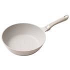 IH・ガス火 超軽量炒め鍋(24cm ベージュ WP24BEKY101) 1枚目画像