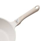 IH・ガス火 超軽量炒め鍋(24cm ベージュ WP24BEKY101) 6枚目画像