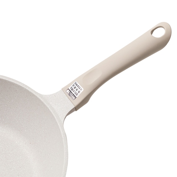 IH・ガス火 超軽量炒め鍋(24cm ベージュ WP24BEKY101) 6枚目画像