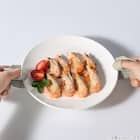 しっかり持ちやすい 鍋つかみ2個入り(RH710 ベージュ) 2枚目画像