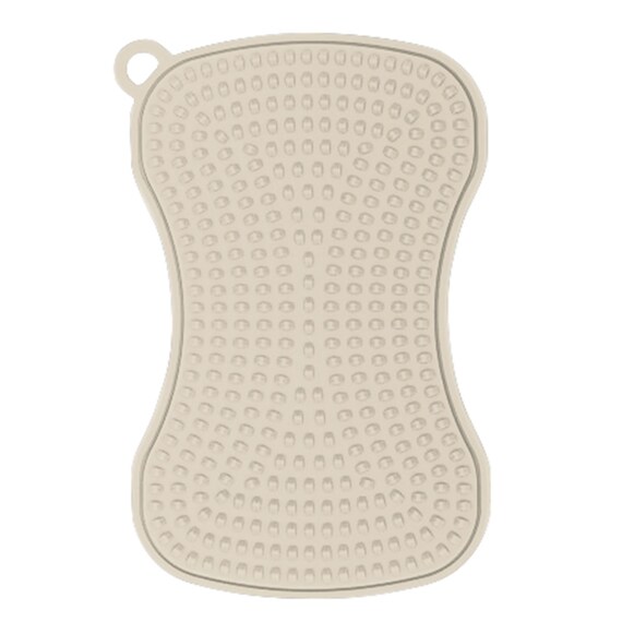 両面使える シリコーンブラシ(RH716 ベージュ) 1枚目画像