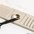 水切りできる 蛇口マット(RH709 ベージュ) 2枚目画像