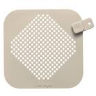 浸け置きできる 排水口カバー2枚セット(RH704 ベージュ) 1枚目画像