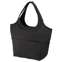 おりたためる保冷バッグポケット付(13L ダークグレー)