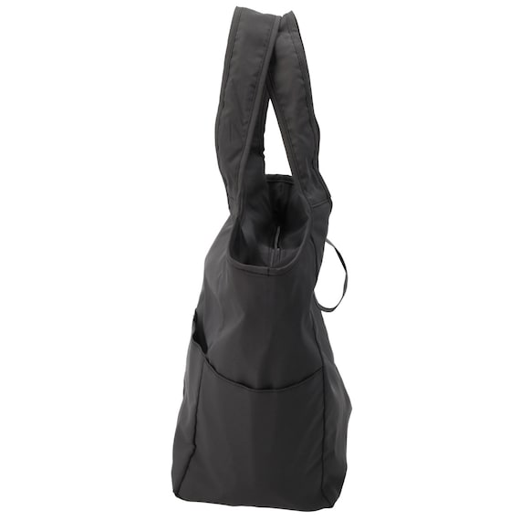 おりたためる保冷バッグポケット付(13L ダークグレー) 10枚目画像