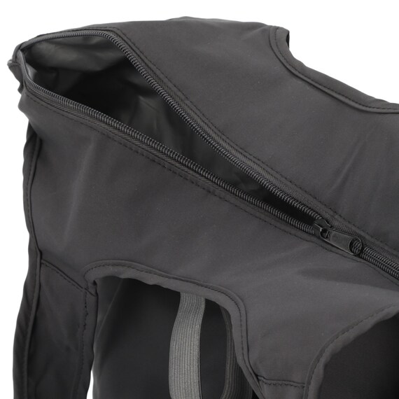 おりたためる保冷バッグポケット付(13L ダークグレー) 17枚目画像