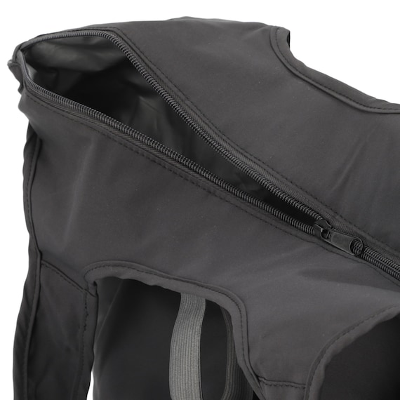 おりたためる保冷バッグポケット付(13L ダークグレー) 17枚目画像