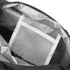 おりたためる保冷バッグポケット付(13L ダークグレー) 18枚目画像