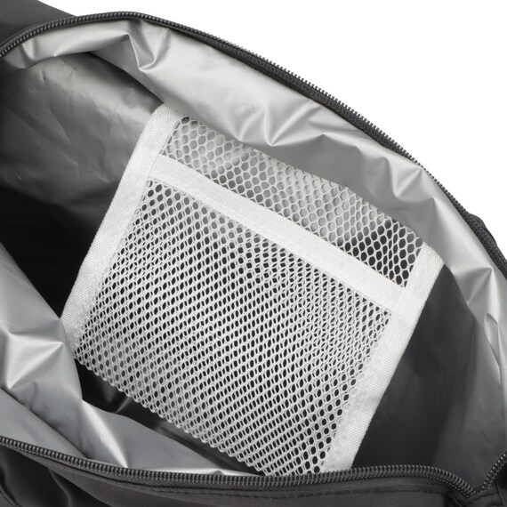 おりたためる保冷バッグポケット付(13L ダークグレー) 18枚目画像