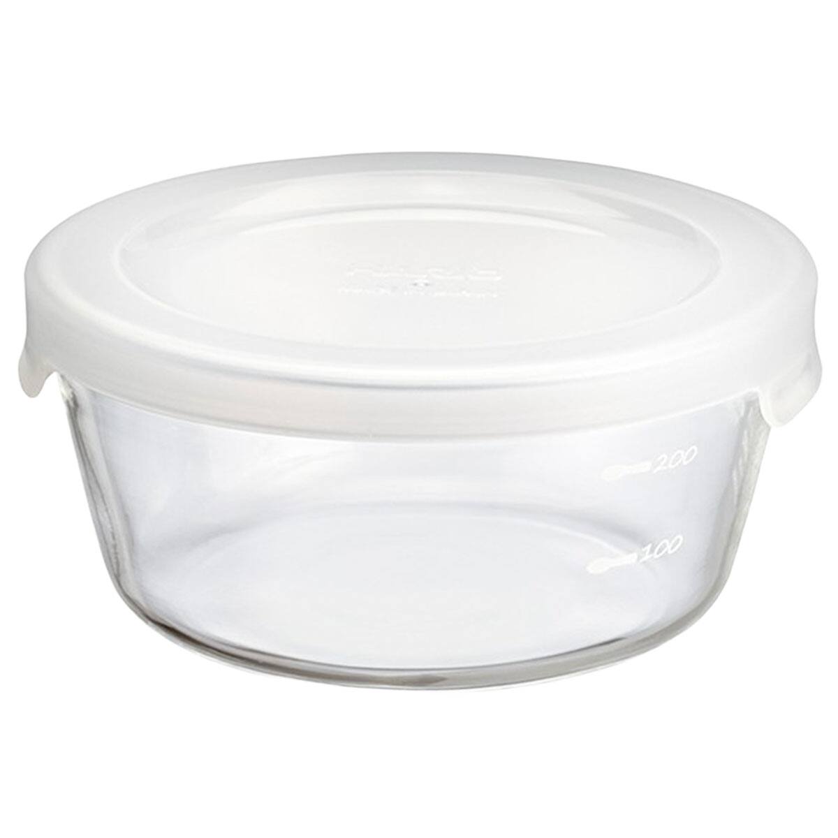 耐熱ガラス保存容器 (丸型300ml) | ニトリネット【公式】 家具