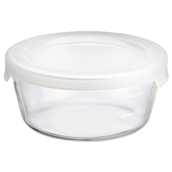 耐熱ガラス保存容器 (丸型300ml) 1枚目画像
