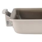 【取っ手がとれる】IH・ガス火 スピンコート 卵焼きフライパン(13×18cm モカ FS005) 20枚目画像