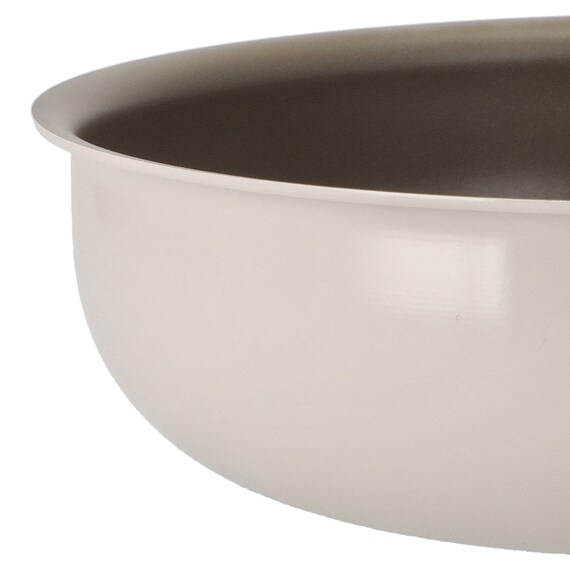 【取っ手がとれる】IH・ガス火 スピンコート 深型フライパン(24cm モカ FS005) 19枚目画像