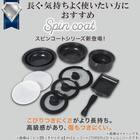 【取っ手がとれる】IH・ガス火 スピンコート 鍋(16cm モカ FS005) 4枚目画像