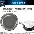 【取っ手がとれる】IH・ガス火 スピンコート 鍋(16cm モカ FS005) 8枚目画像