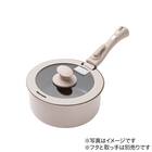 【取っ手がとれる】IH・ガス火 スピンコート 鍋(16cm モカ FS005) 16枚目画像