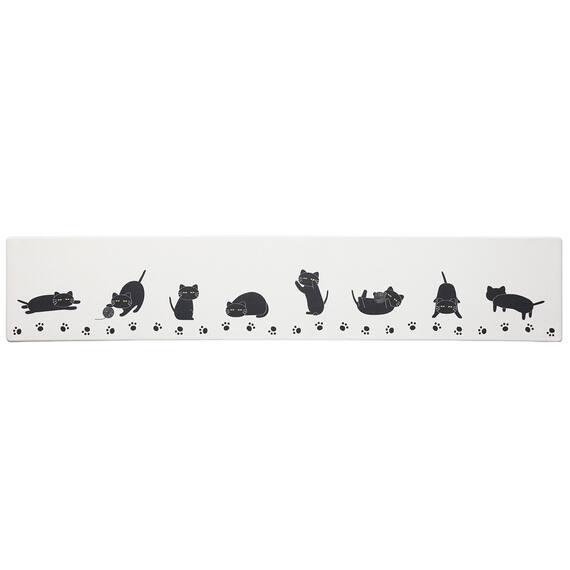 PVCフロアマット(デコネコ 45×120 KF502) 4枚目画像