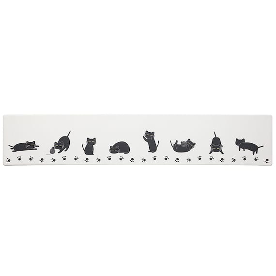 PVCフロアマット(デコネコ 45×120 KF502) 4枚目画像