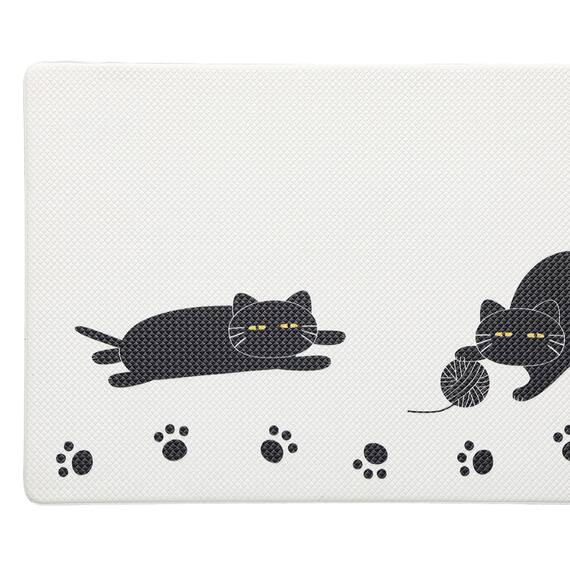 PVCフロアマット(デコネコ 45×120 KF502) 5枚目画像