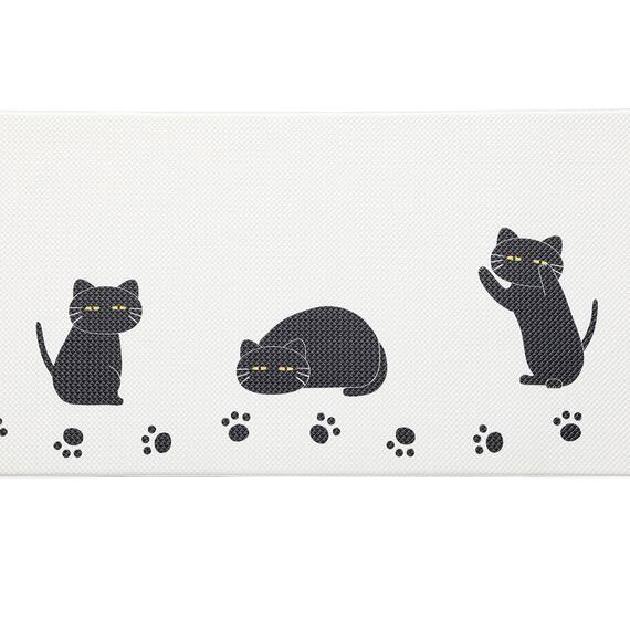 PVCフロアマット(デコネコ 45×120 KF502) 6枚目画像