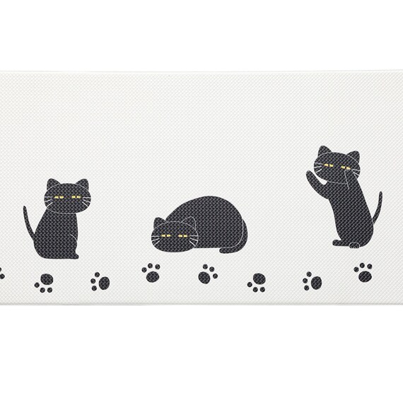 PVCフロアマット(デコネコ 45×180 KF502) 6枚目画像