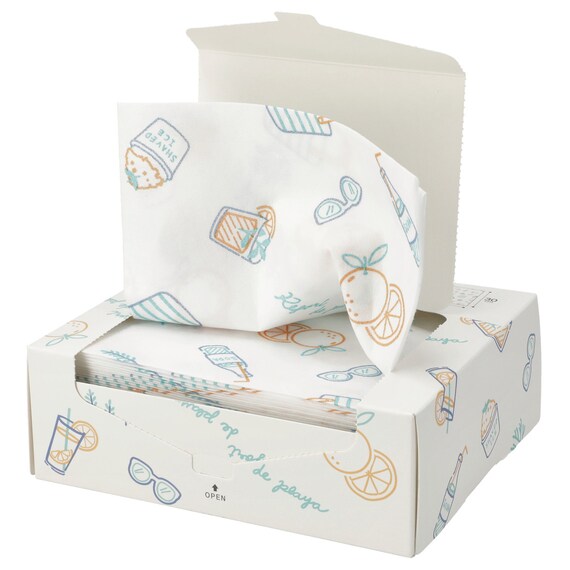 厚手箱入り台ふきん Summer 30枚入り (SS-26BL) 1枚目画像