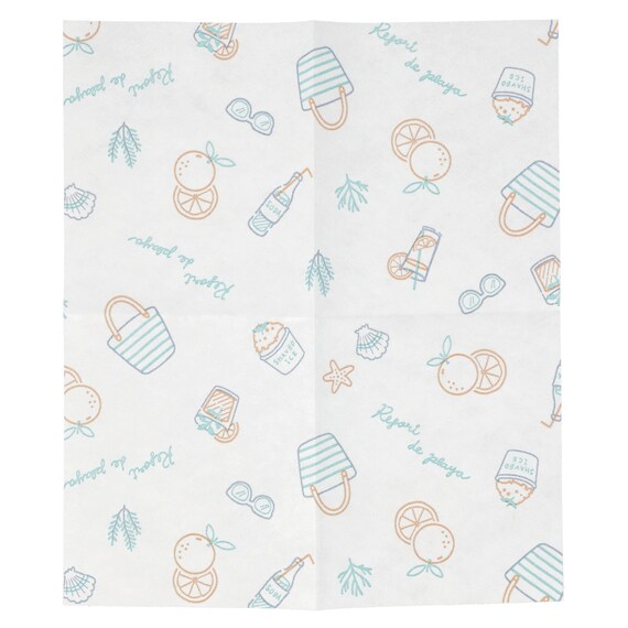 厚手箱入り台ふきん Summer 30枚入り (SS-26BL) 4枚目画像