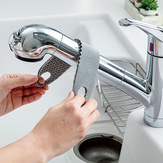 水だけで汚れを落とす蛇口クリーナー 3枚目画像