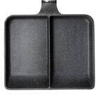 IH・ガス火 軽量セパレートパン (16X20cm ブラック ) 6枚目画像