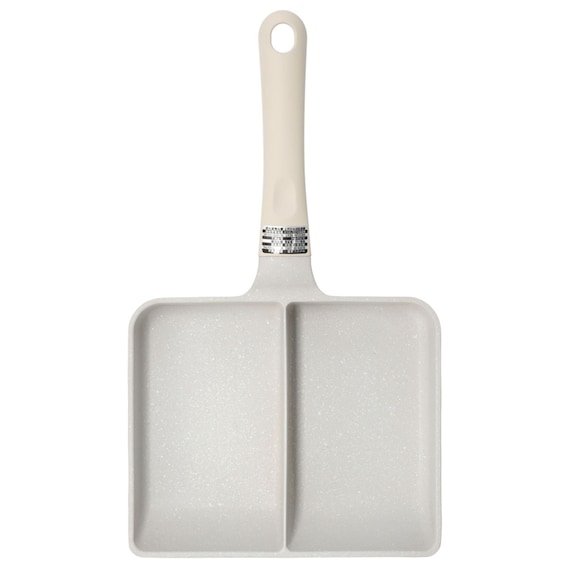 IH・ガス火 軽量セパレートパン (16X20cm ベージュ) 4枚目画像