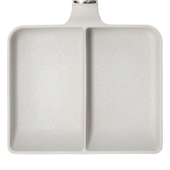 IH・ガス火 軽量セパレートパン (16X20cm ベージュ) 5枚目画像