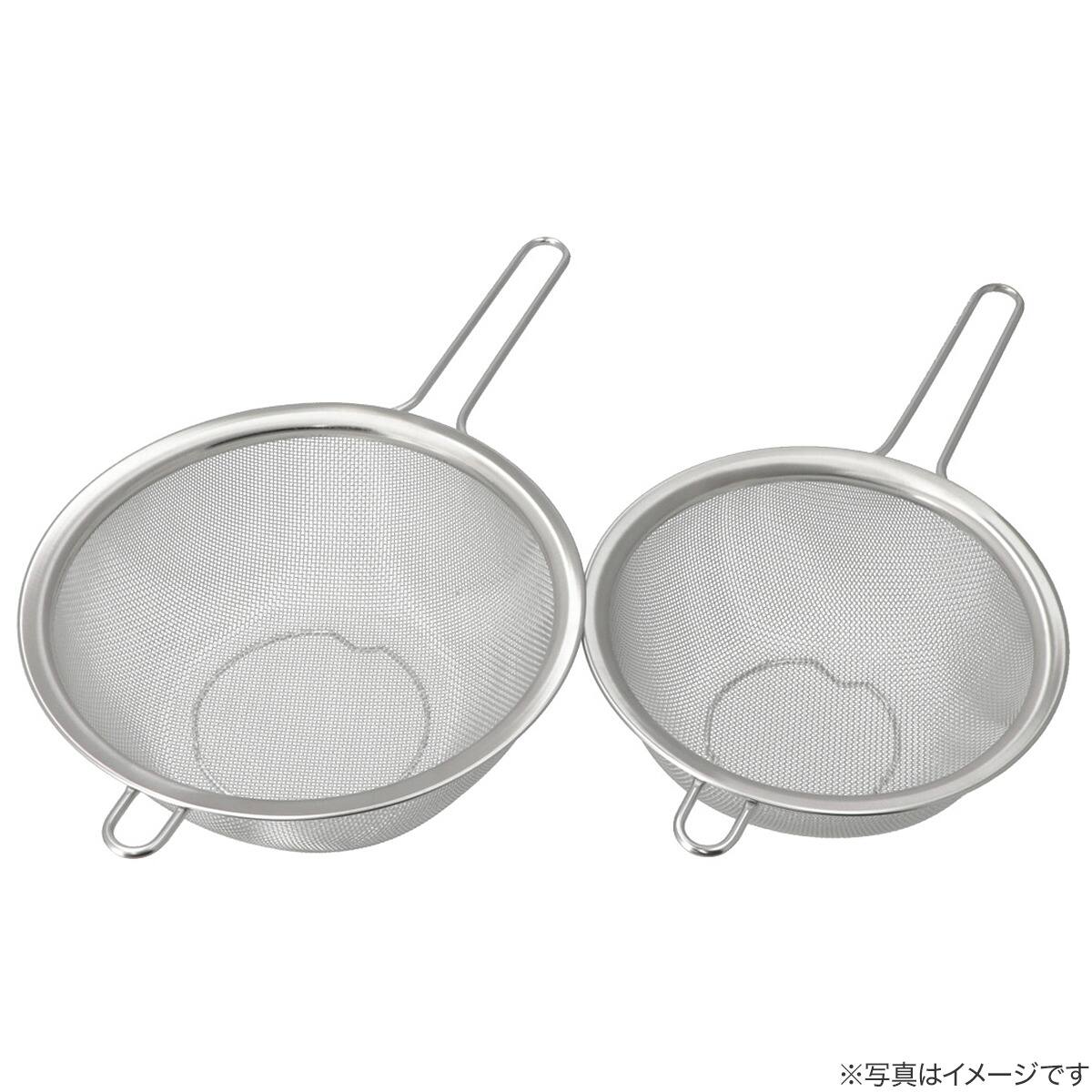 ステンレス片手メッシュザル(L 21cm KY104) | ニトリネット【公式