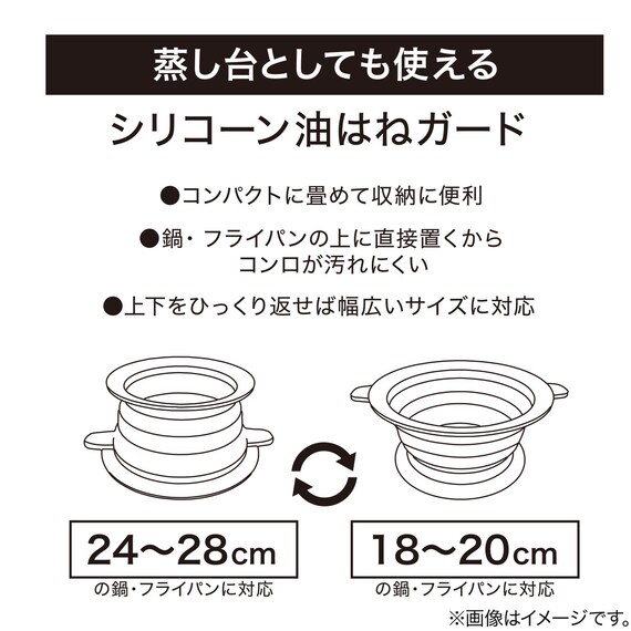 シリコーン油跳ねガード 5枚目画像