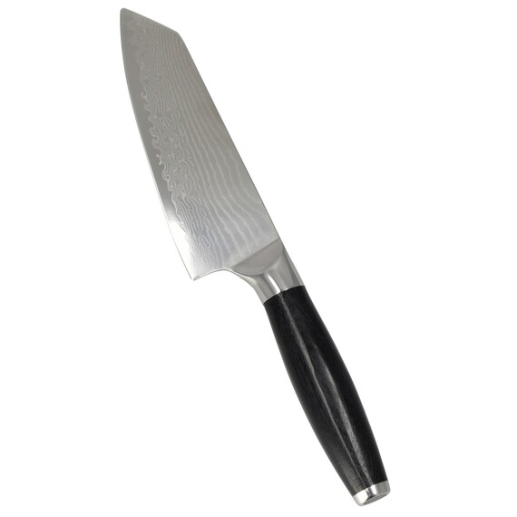 ダマスカス小三徳包丁(KY108) 1枚目画像