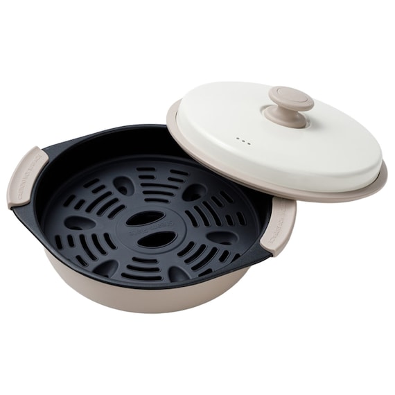 レンジで焼き・蒸し調理ができる レンジグリル(深型) 6枚目画像