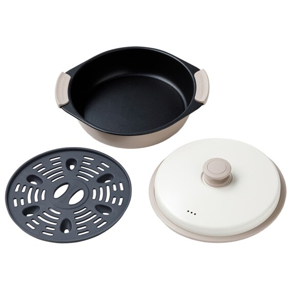 レンジで焼き・蒸し調理ができる レンジグリル(深型) 8枚目画像