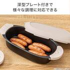 レンジで焼き目がつく レンジグリル(目玉焼き・角型セット) 3枚目画像